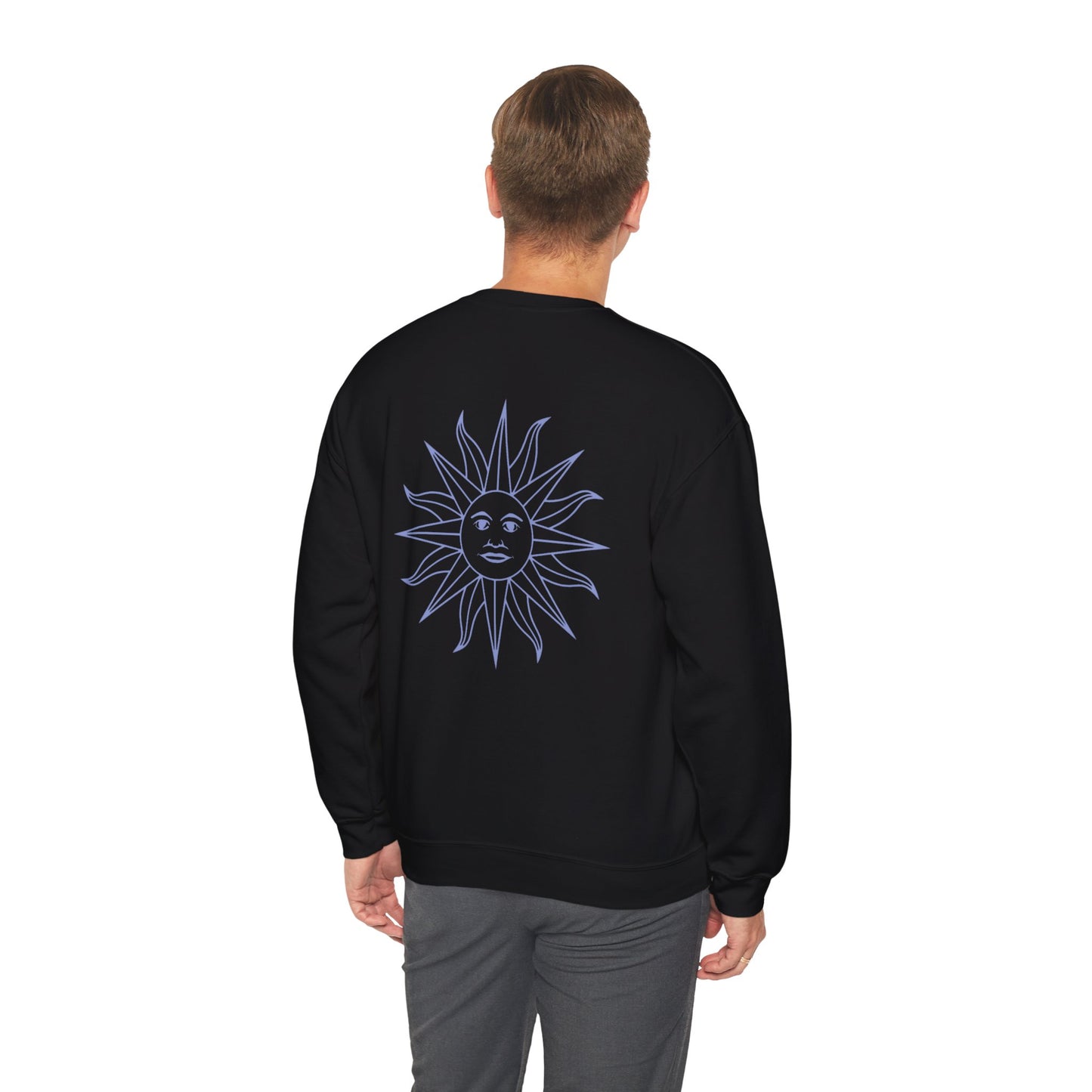 Universo Celeste Crewneck (Black/SkyBlue)