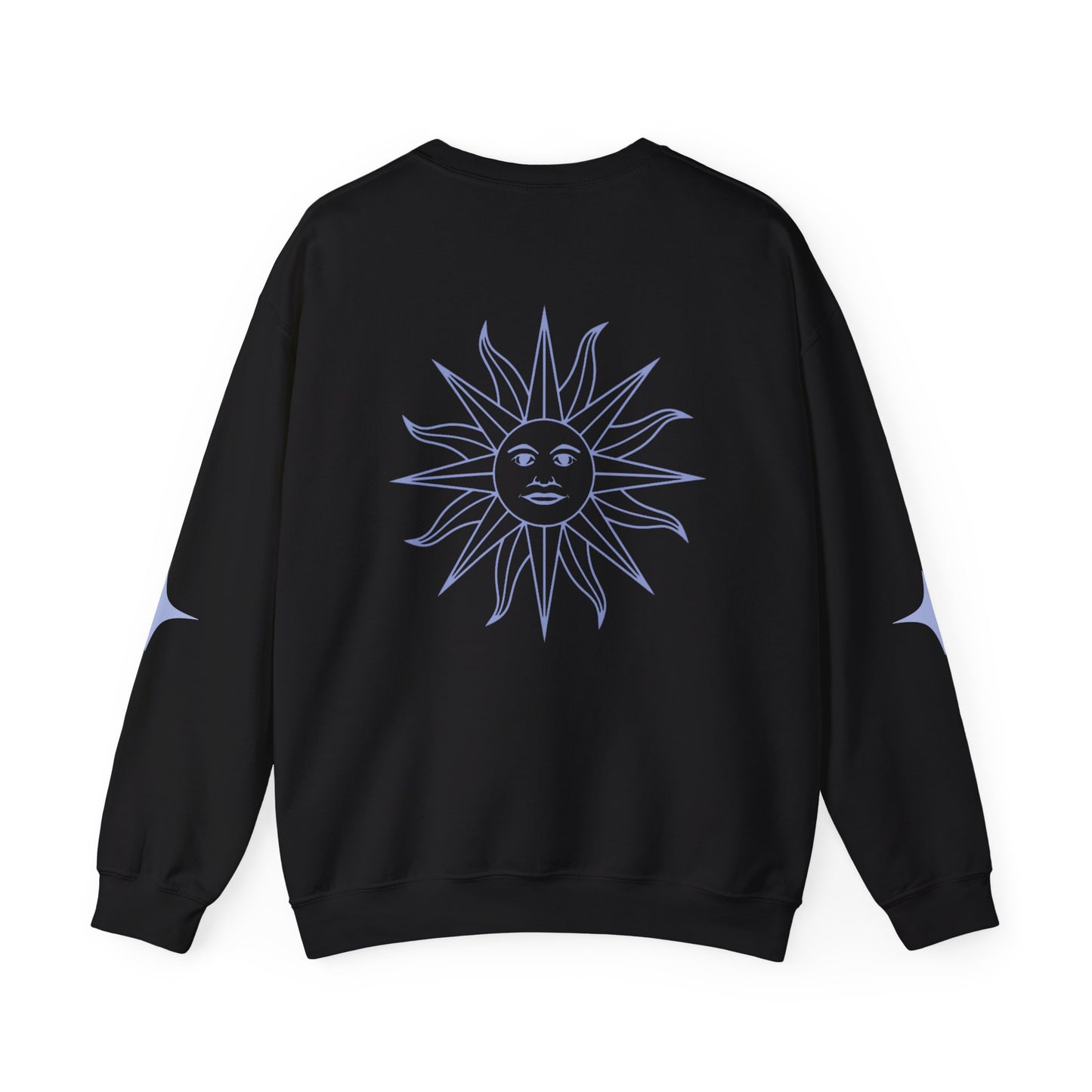 Essential Crewneck (Black/SkyBlue)
