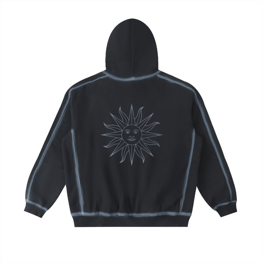 Ceniza Celeste Oversized Hoodie