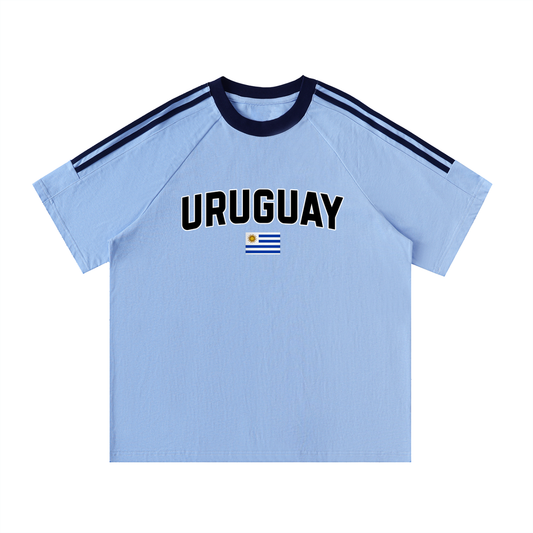 Uruguay Y2K Crewneck  T-Shirt